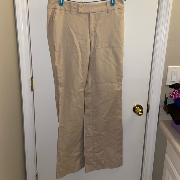 Banana Republic Jackson Fit Khaki Pants 12L-SOLD - Picture 1 of 10